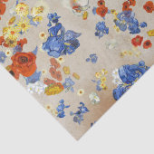 バンエレガントゴッホズブルーアイリスポピーズクラフト 薄葉紙 (詳細)