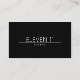 バンカッコいいドミュージシャン名刺 名刺