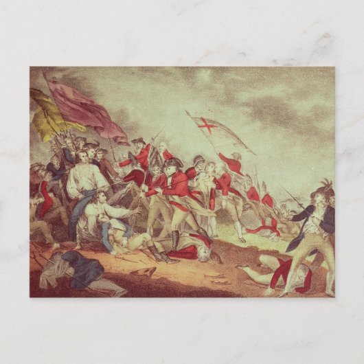 バンカーズヒルでの戦闘 ポストカード (正面)