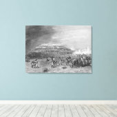 バンカーズヒルの戦い キャンバスプリント (インサイチュ (ウッドフロア))