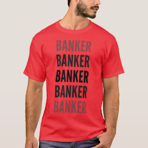 バンカータイポグラフィ Tシャツ