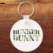 バンカーバニー迷彩柄 キーホルダー (正面)