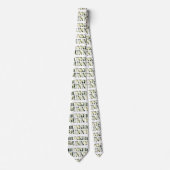 バンカーバニー迷彩柄 ネクタイ (正面)