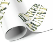 バンカーバニー迷彩柄 ラッピングペーパー (ロールコーナー)