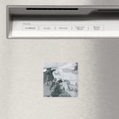 バンカーヒルで戦いを見るイラストレーション マグネット (インサイチュ (食洗機))