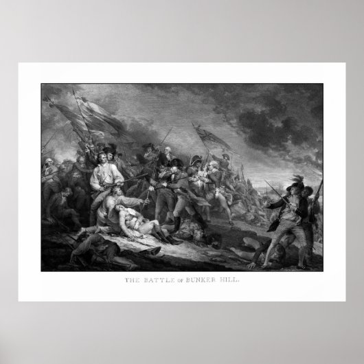 バンカーヒルの戦い ポスター (正面)