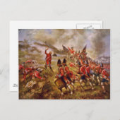 バンカーヒルの戦い(E.パーシー・モラン) ポストカード (正面/裏面)