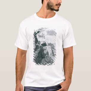 バンカーヒルイラストレーションの戦いの監視 Tシャツ