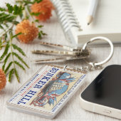 バンカーヒルクリッパー帆走1853 キーホルダー (正面右)