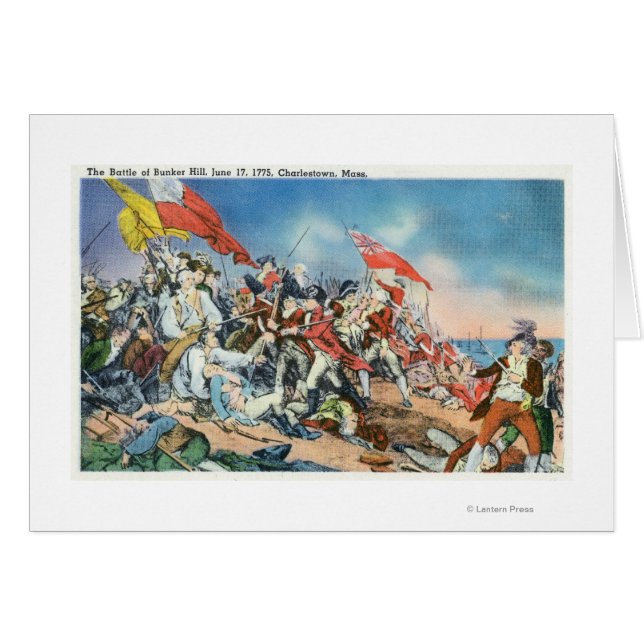 バンカーヒルシーンの戦い – Charlestown, MA (正面横)