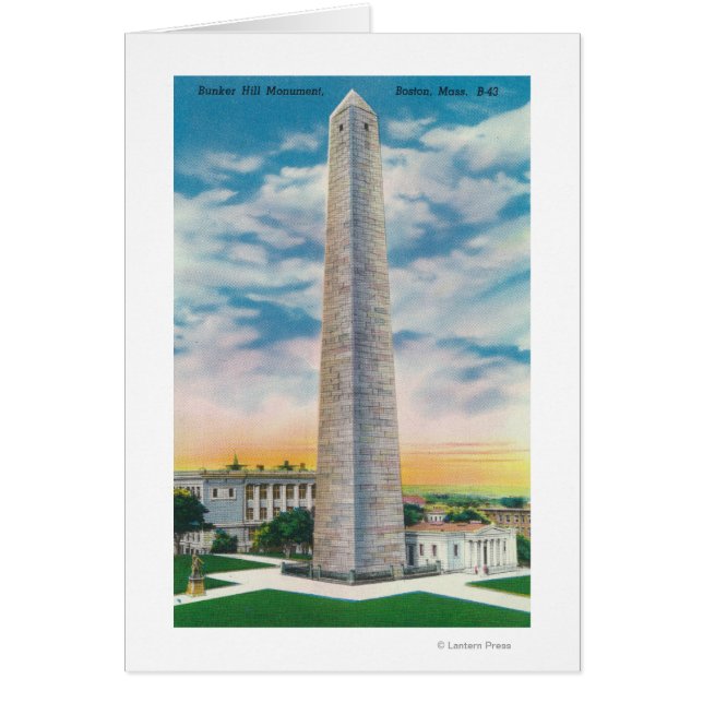 バンカーヒルモニュメントのビュー (正面)