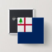 バンカーヒル国旗 缶バッジ (正面&裏面)