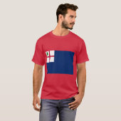 バンカーヒル胸当て代替のフラグ Tシャツ (正面フル)