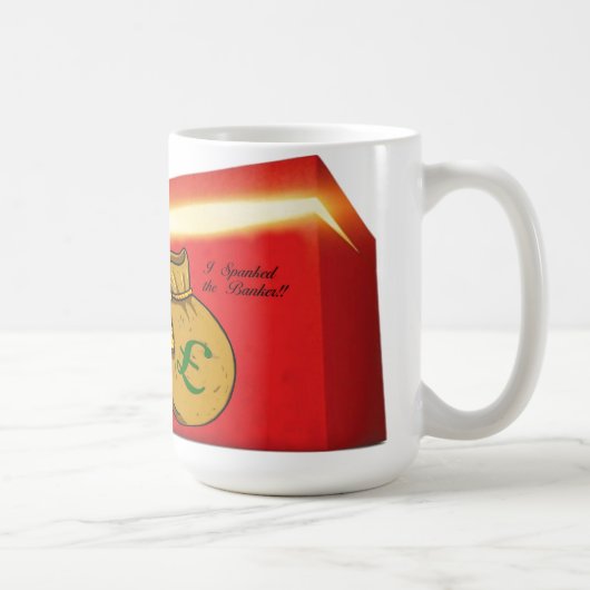 バンカーマグをスパックした コーヒーマグカップ (右)