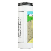 バンカー漫画に詰まったゴルフおもしろい- タンブラー (裏面)