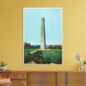 バンカー記念碑の遠景 キャンバスプリント (インサイチュ (リビング))