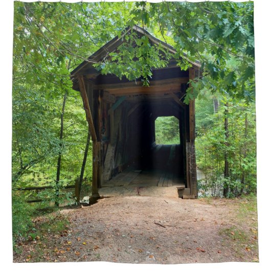 バンカー・ヒル被覆橋 シャワーカーテン (正面)