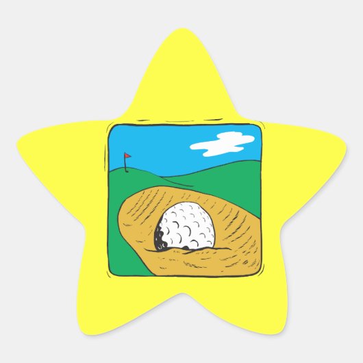 バンカー 星シール (正面)