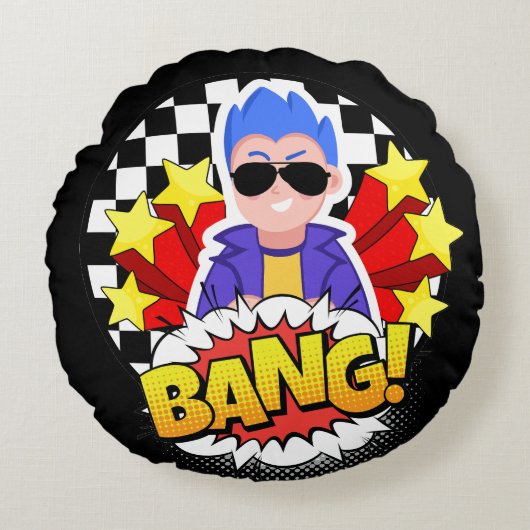 バンガイ ラウンドクッション (正面)