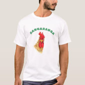 バンガランガ Tシャツ 面白い雄鶏 (正面)