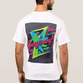 バンガラン！都市の反政府勢力のグラフィックTシャツ Tシャツ (裏面)