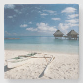 バンガローズフロムビーチモトゥトプア ストーンコースター (正面)