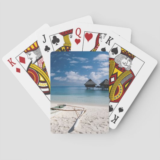 バンガローズフロムビーチモトゥトプア トランプ (裏面)