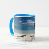 バンガローズフロムビーチモトゥトプア マグカップ (正面左)