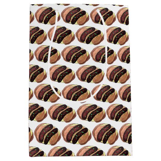 バンガーとマッシュソーセージポテト英国料理 ミディアムペーパーバッグ (正面)