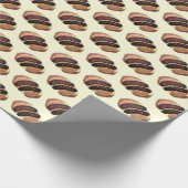 バンガーとマッシュUK食品ソーセージポテト ラッピングペーパー (角)