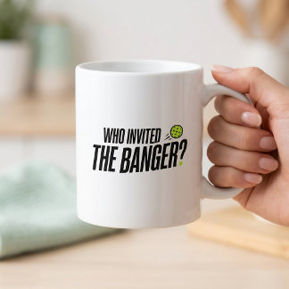バンガーを呼んだのは誰?ピックルボールマグ コーヒーマグカップ