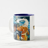 バンガードコーヒーマグ ツートーンマグカップ (正面左)