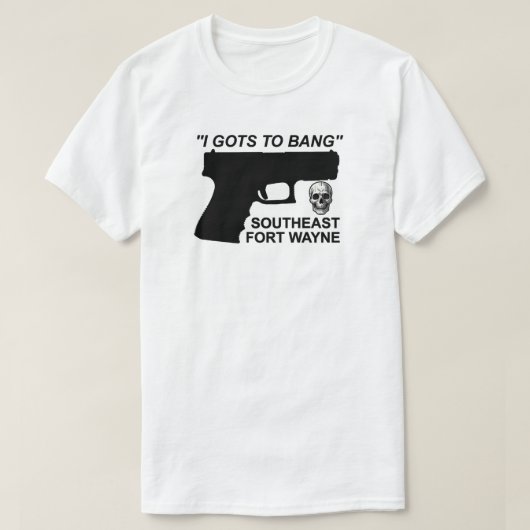 バンギングTシャツだぜ Tシャツ (デザイン正面)
