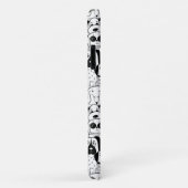 バンクオブドッグズ白黒電話ケース Case-Mate iPhoneケース (裏面/右)