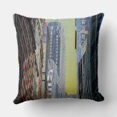 バンクオブニューヨーク建物マンハッタンニューヨークポスト クッション (裏面)