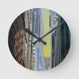 バンクオブニューヨーク建物マンハッタンニューヨークポスト ラウンド壁時計