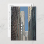 バンクオブニューヨーク建物マンハッタンニューヨーク ポストカード (正面/裏面)