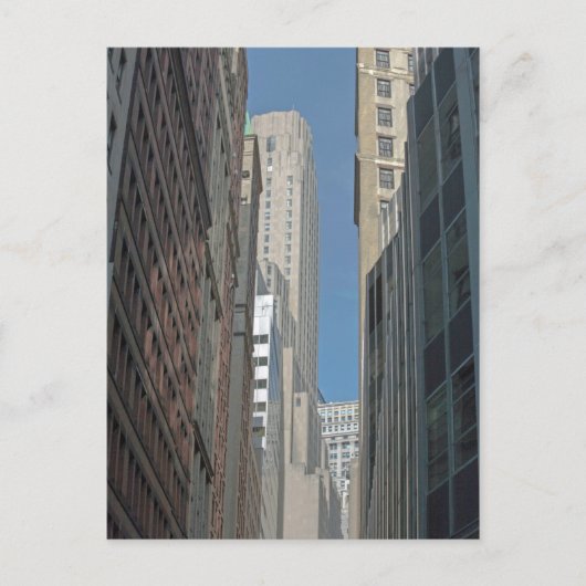 バンクオブニューヨーク建物マンハッタンニューヨーク ポストカード (正面)