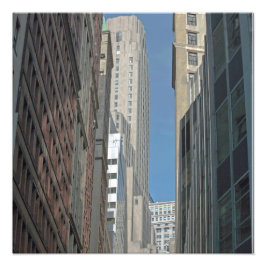 バンクオブニューヨーク建物マンハッタン フォトプリント           