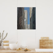 バンクオブニューヨーク建物マンハッタン ポスター (キッチン)