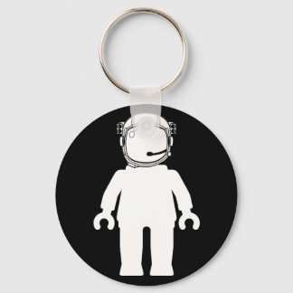 バンクシースタイル宇宙飛行士ミニフィグ キーホルダー