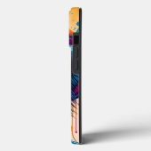 バンクシーDJモンキーゴリラチンパアートプリント Case-Mate iPhoneケース (裏面 / 左)