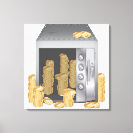 バンクセーフ キャンバスプリント (正面)