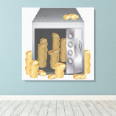 バンクセーフ キャンバスプリント (インサイチュ (ウッドフロア))