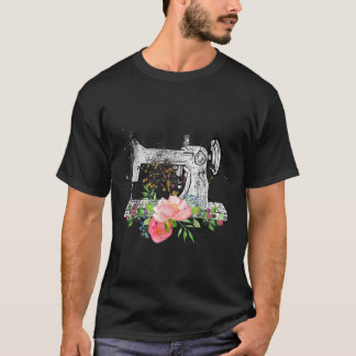 バンクトスヴィンテージ裁縫マシンクラフトキルティングソー Tシャツ