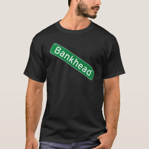 バンクヘッドアトランタジョージア通りサイン Tシャツ
