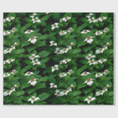 バンクベリーワイルドフラワーデザイン ラッピングペーパー (フラット)