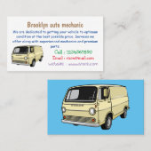 バンクラシックカートゥーンイラストレーション 名刺 (正面/裏面)