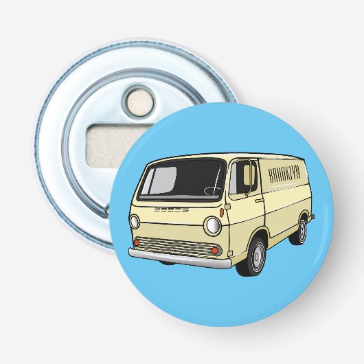 バンクラシックカートゥーンイラストレーション 栓抜き (正面)