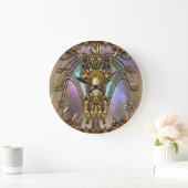 バンクロフティネフィオナ ラージ壁時計 (ホーム)